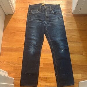 Distressed Bravestar straight leg
